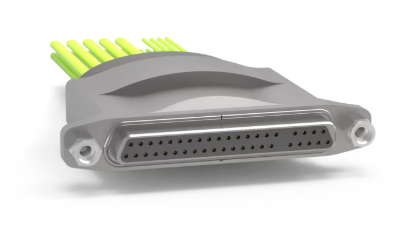 AirBorn MicroSI 系列 金屬機(jī)身高速 Micro-D 連接器