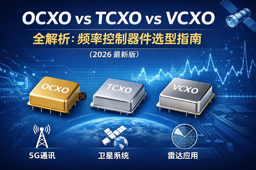 OCXO vs TCXO vs VCXO全解析