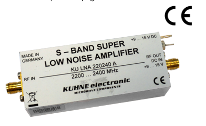 KU LNA 220240 A低噪聲放大器2.2-2.4GHz