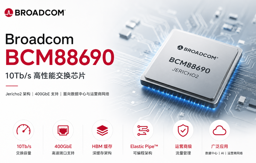 Broadcom BCM88690交換芯片