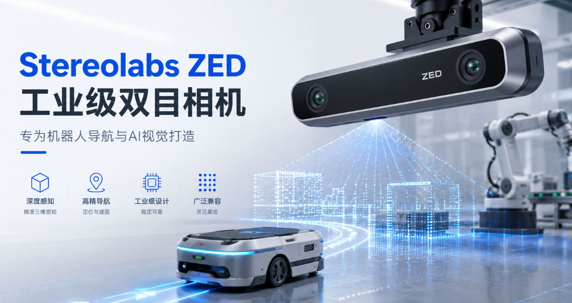 Stereolabs ZED X工業級雙目相機